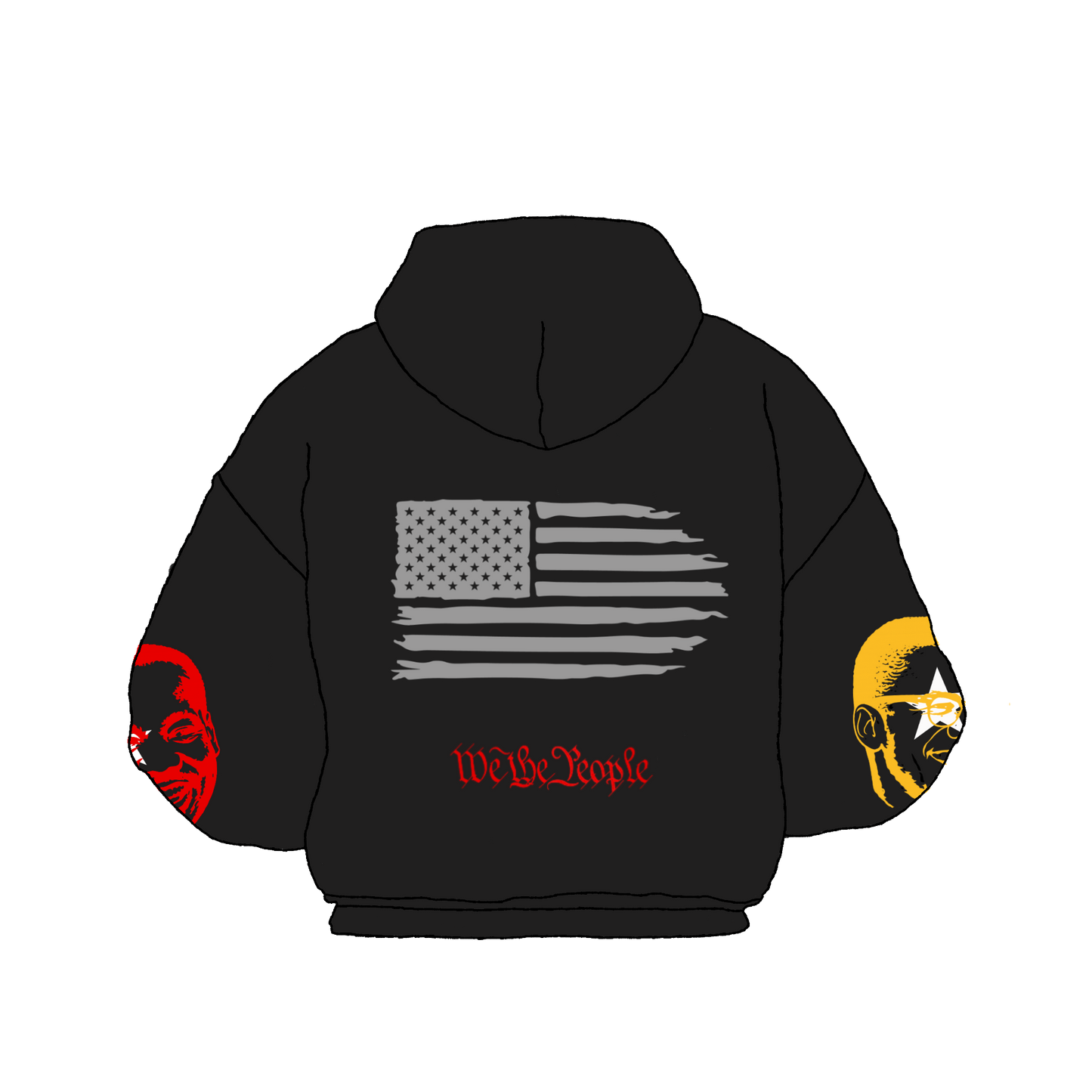 WAR/LOVE Hoodie 001